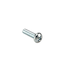Zoro Select #6-32 x 1/2 in Phillips Pan Machine Screw, Zinc Plated Steel, 10000 PK 0608MPP - alternate 1